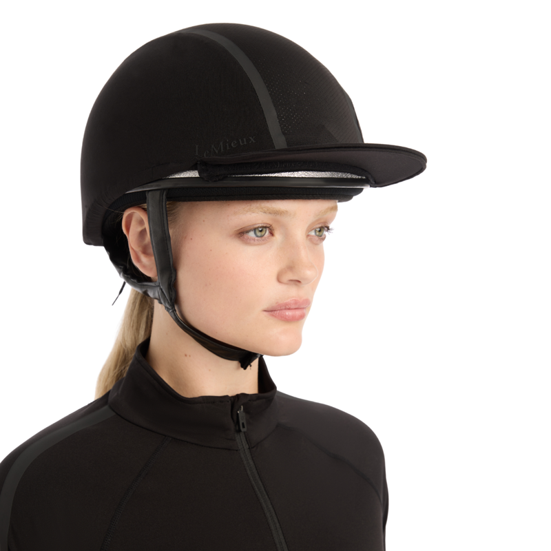 LeMieux Carmine Hat Silk - Black-4