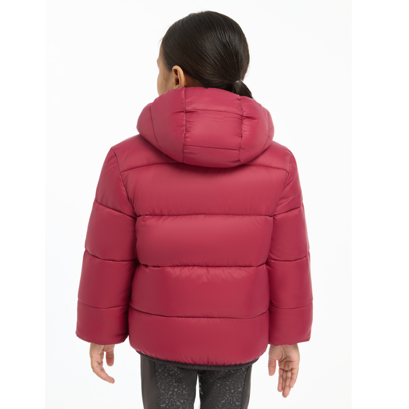 LeMieux Mini Megan Reversible Puffer Coat - Ember-5