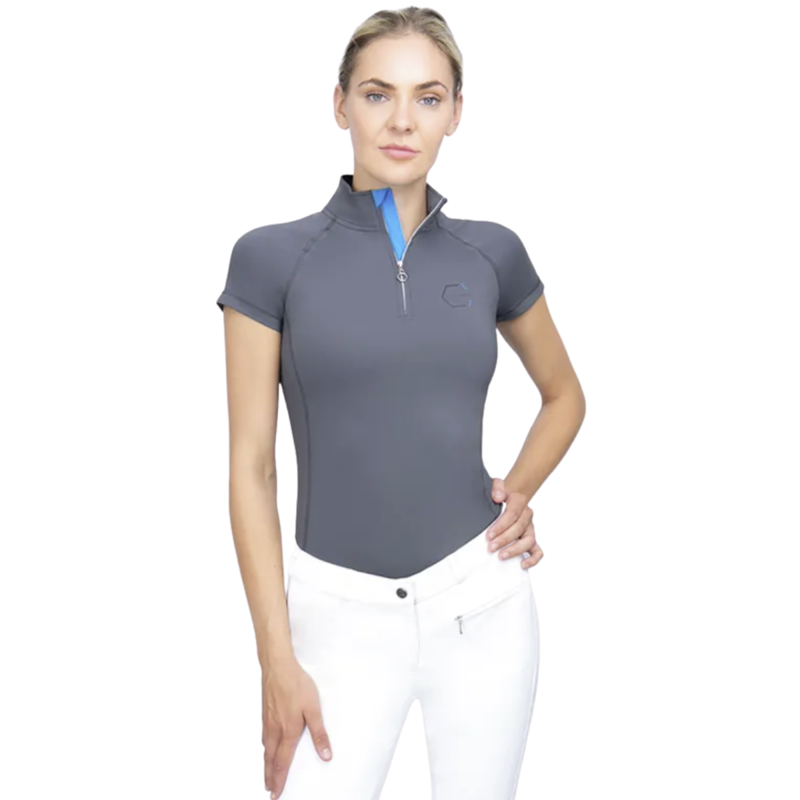 Coldstream Midlem Short Sleeve Base Layer - Grey