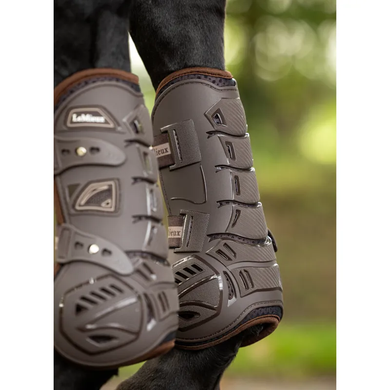LeMieux Motion Cool Tendon Boot - Brown-7