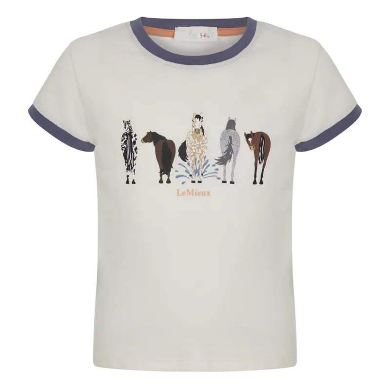 LeMieux Puddle Pals T-Shirt - Ecru