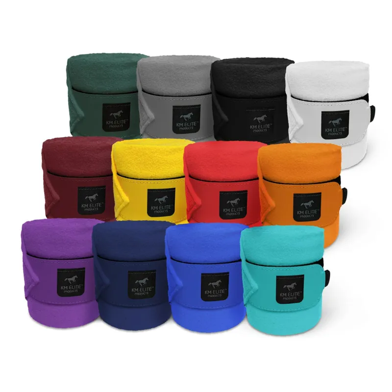 KM Elite Polo Exercise Bandages - Set of 4