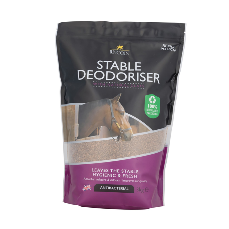 Lincoln Stable Deodoriser - 3kg Refill Pouch