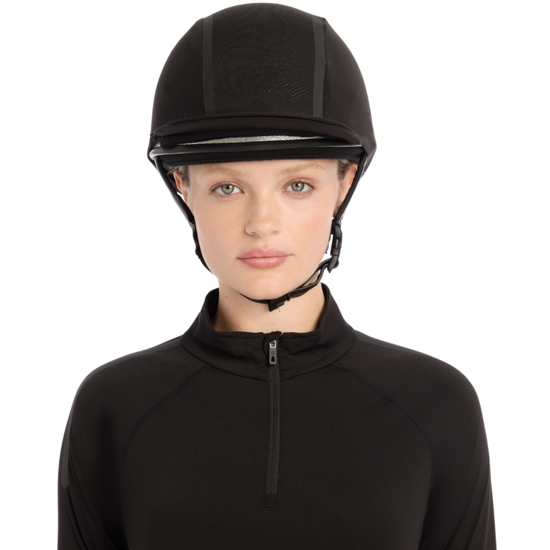 LeMieux Carmine Hat Silk - Black-3