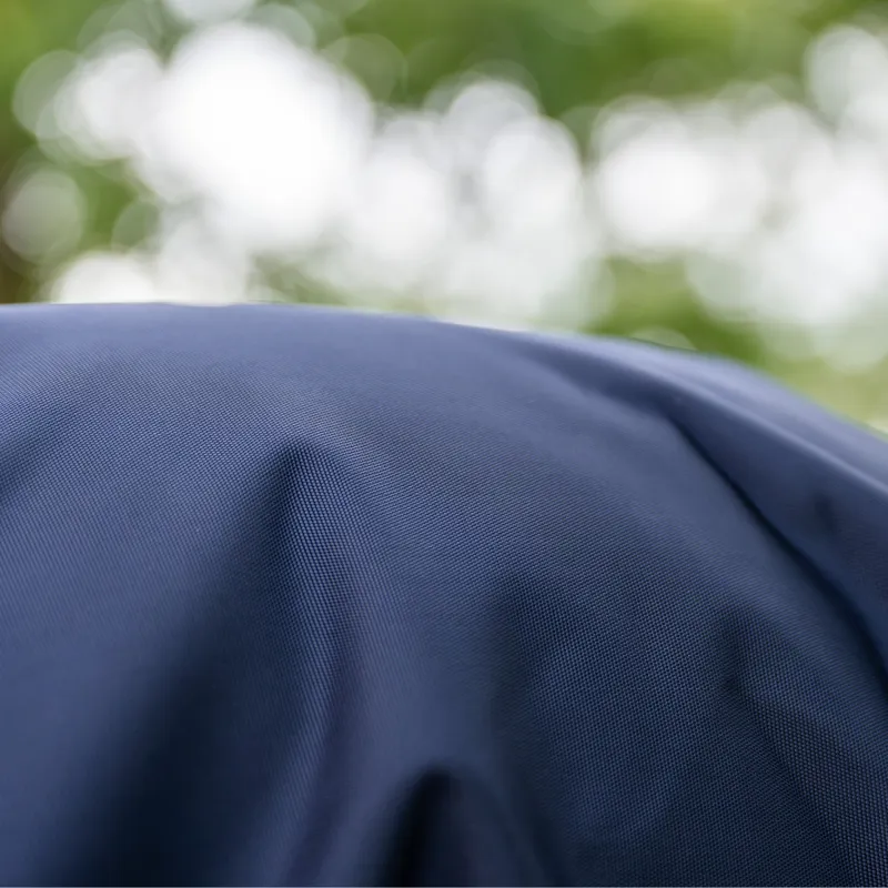 Horseware Rambo Supreme 1680D Turnout Plus Lite 0g - Navy/Thunderstorm Grey/Silver-2