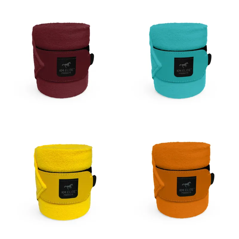 KM Elite Polo Exercise Bandages - Set of 4-3