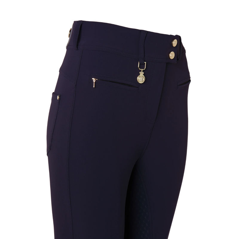 Holland Cooper Windsor Breeches - Ink Navy-5