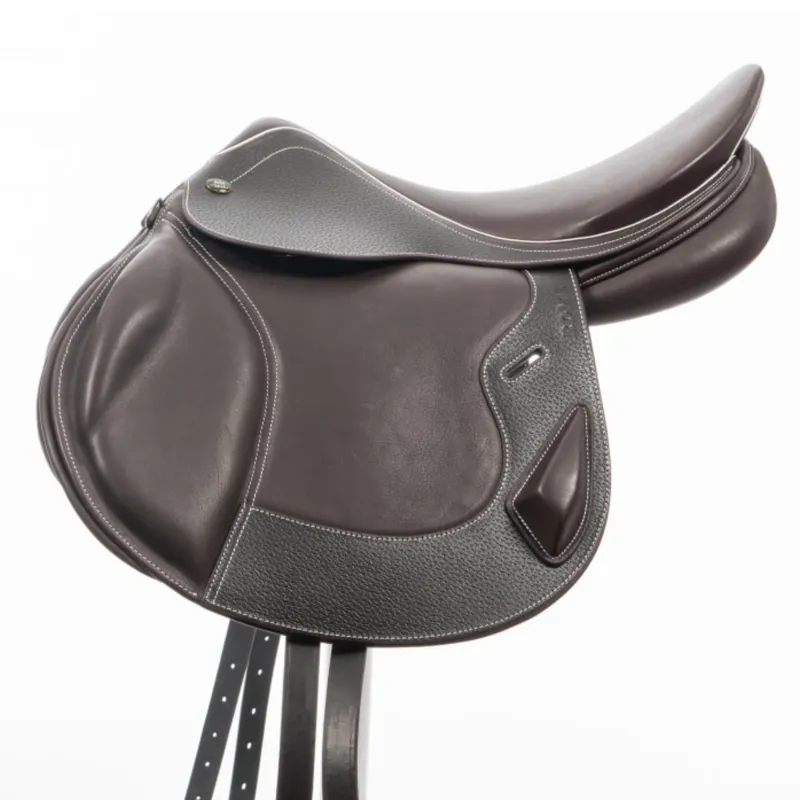 John Whitaker Rome Jump Saddle - Havana