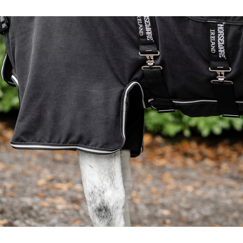 Horseware Show Ready Rug - Black/Black Silver-7