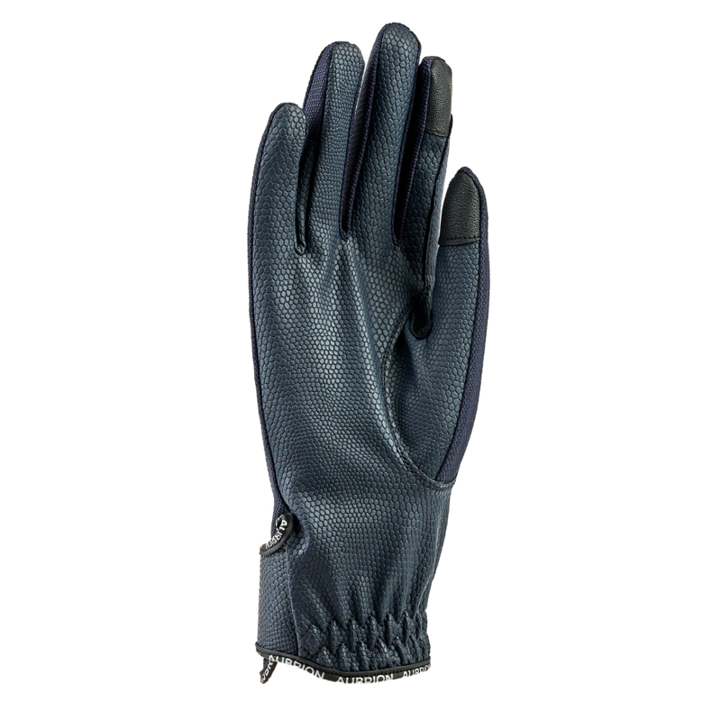 Aubrion Children's Aero Flexfit Riding Gloves - Navy-1