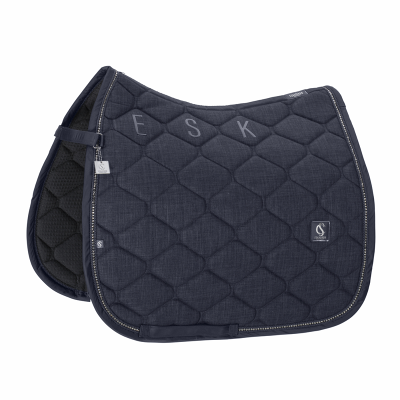 Eskadron Boucle Crystal Saddlecloth Classic Sports SS26 - Navy-2