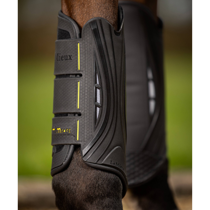 LeMieux MIMSafe Hind XC Boots - Black-3