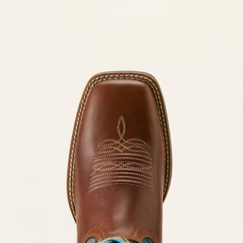 Ariat Women's Captivate Wide Square Toe Western Boot - Vintage Caramel-3