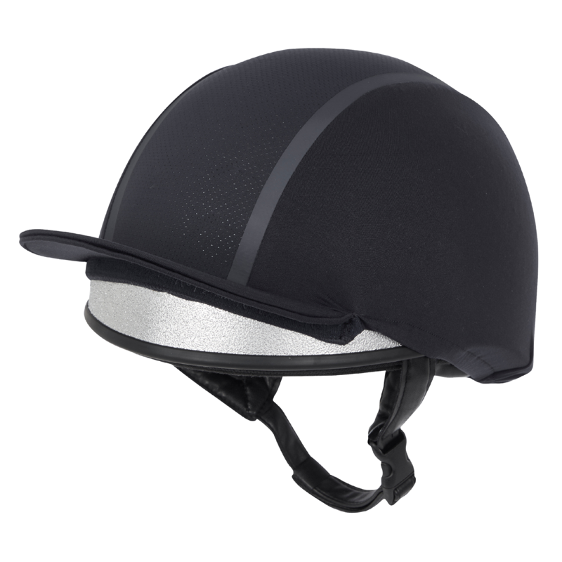 LeMieux Carmine Hat Silk - Navy-1