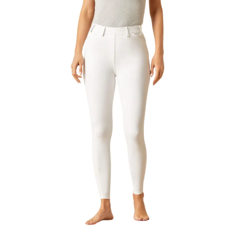Ariat Women's Tri Factor Full Seat Tights - White