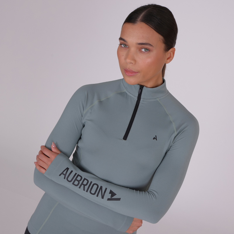 Aubrion React Winter Base Layer - Sage-5