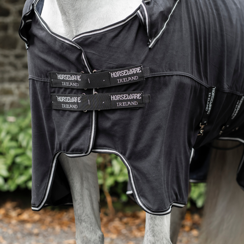 Horseware Show Ready Rug - Black/Black Silver-5
