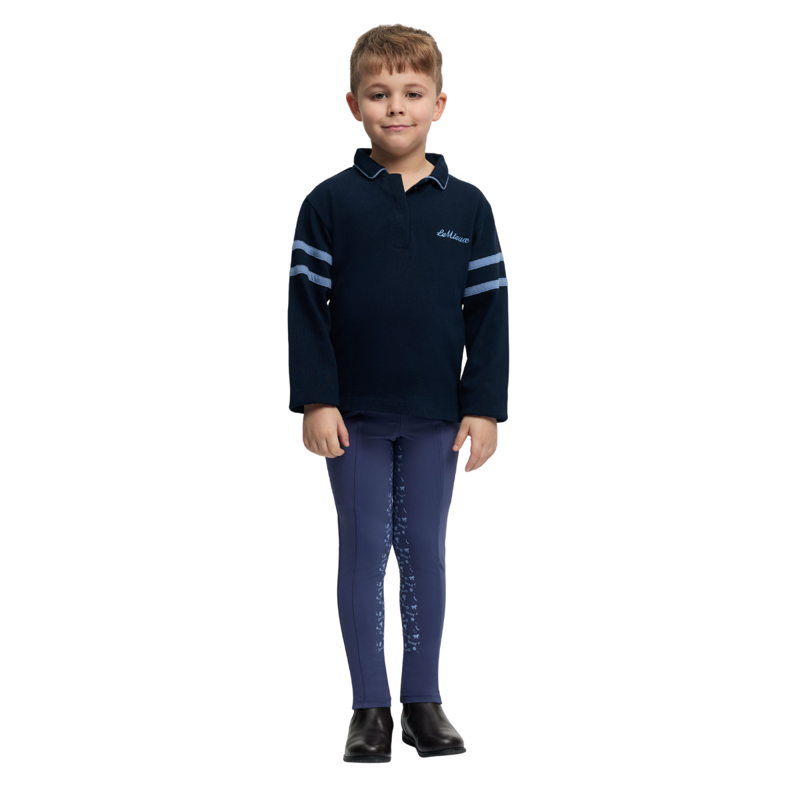 LeMieux Mini Robbie Rugby Shirt - Navy-2