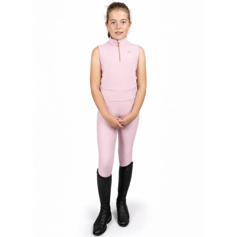 Coldstream Next Generation Child's Cranshaws Riding Tights - Blush Pink