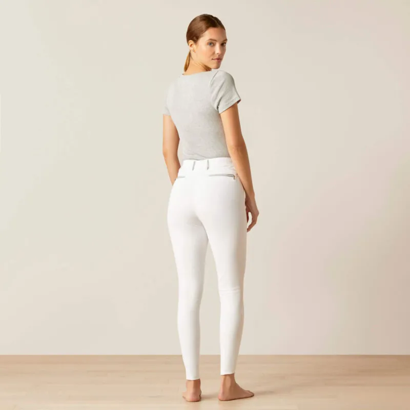 Ariat Women's Tri Factor Full Seat Tights - White-1