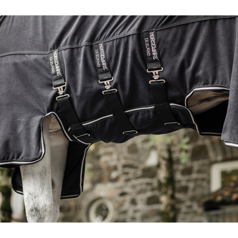 Horseware Show Ready Rug - Black/Black Silver-6