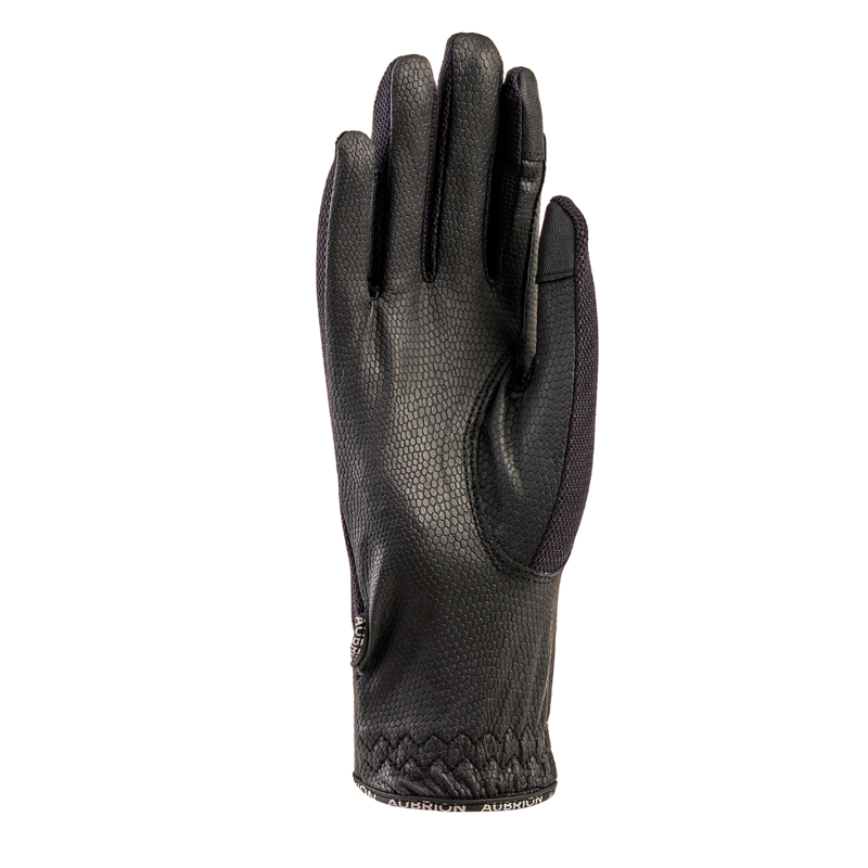 Aubrion Children's Aero Flexfit Riding Gloves - Black-1