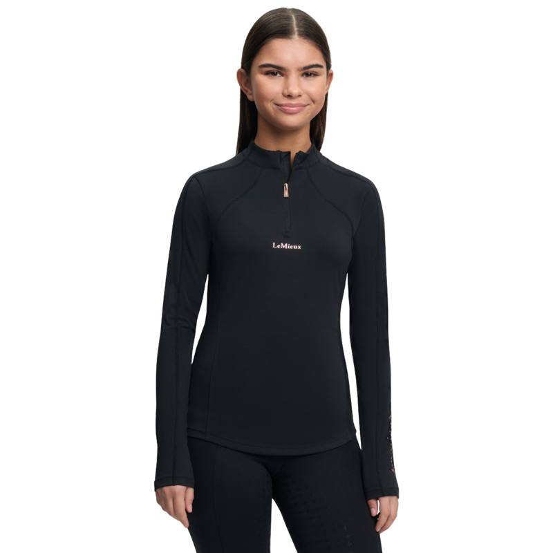 LeMieux Young Rider Sparkle Base Layer - Black