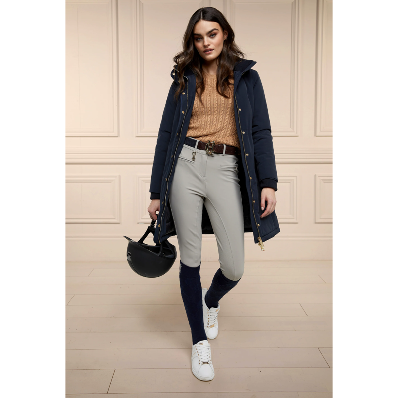 Holland Cooper Windsor Breeches - Soft Grey-2