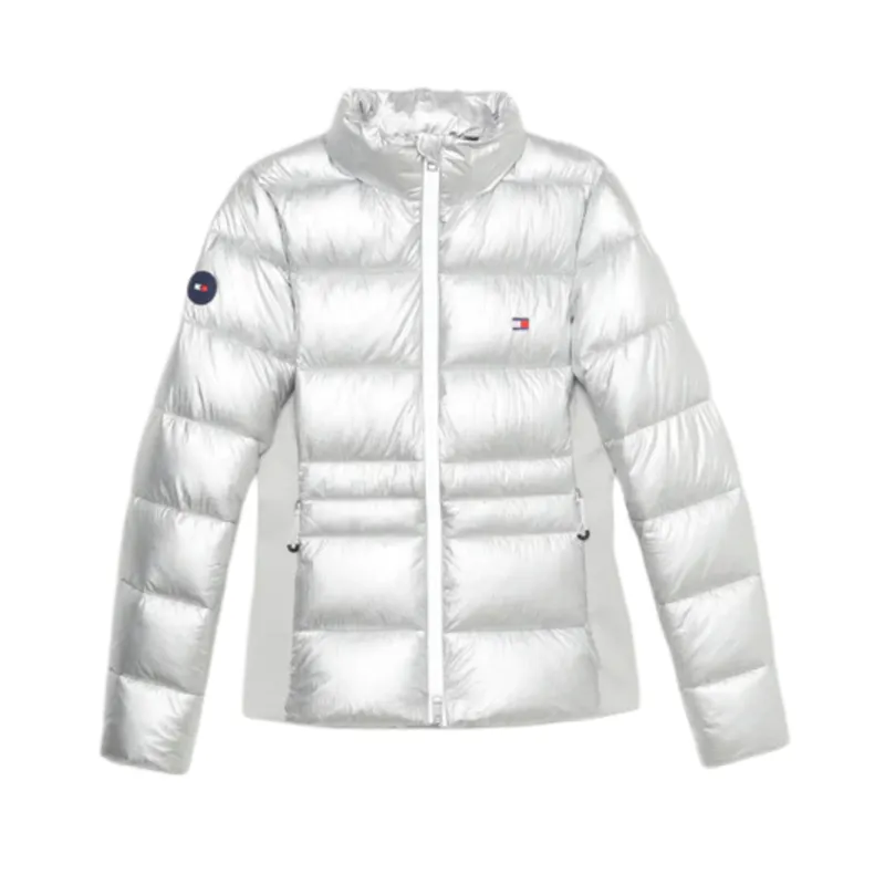 Tommy Hilfiger Women's Puffer Jacket - Silver