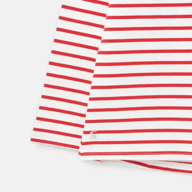 Joules Christmas Pud Harbour Luxe Long Sleeve Jersey Top -3