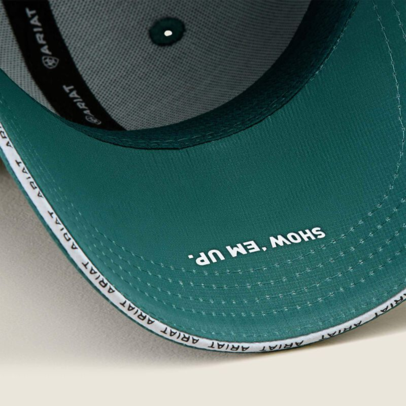 Ariat Unisex Sterling Cap - Forest Green-2