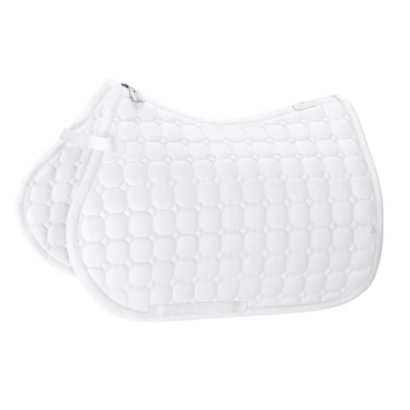 Eskadron Cotton Glitter Saddlecloth Classic Sports SS26 - White-1