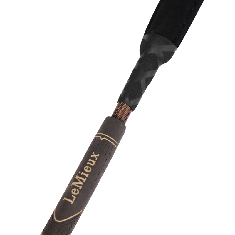 LeMieux Grip-Tek Junior Baton - Carbon-1