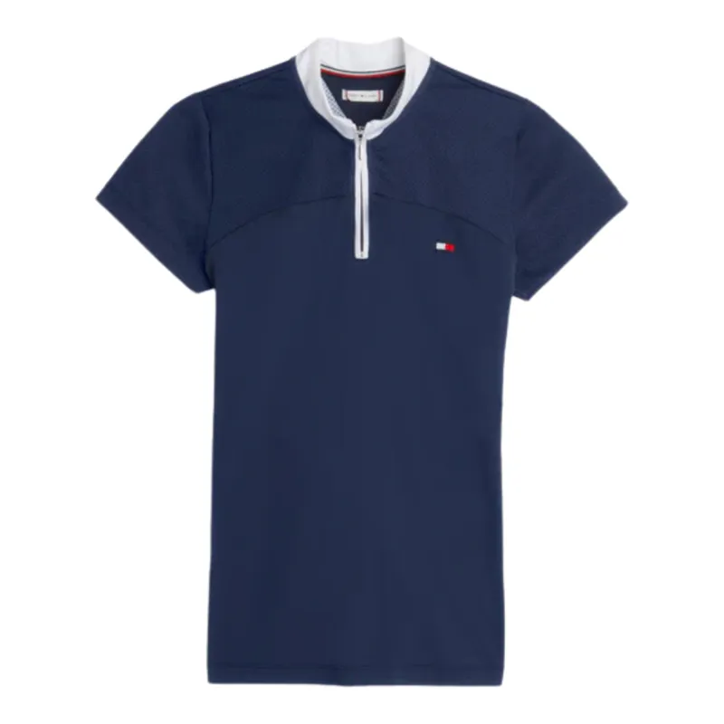 Tommy Hilfiger Fresh Air Performance Short Sleeve Show Shirt - Desert Sky