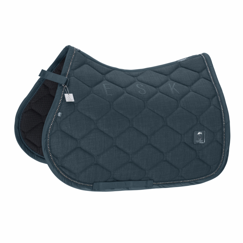 Eskadron Boucle Crystal Saddlecloth Classic Sports SS26 - Ocean-1