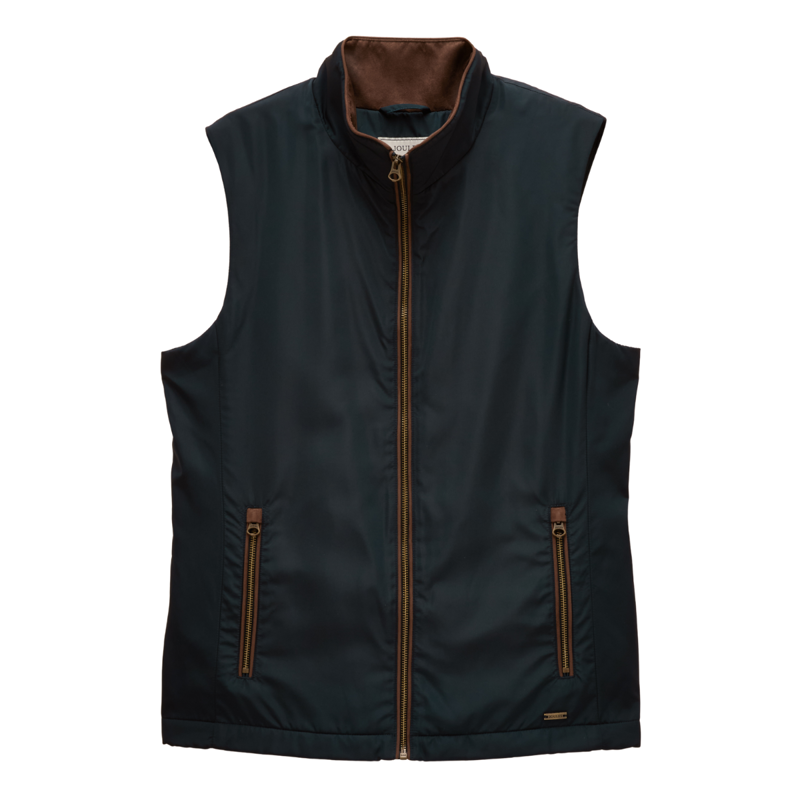 Joules Men's Farnham Padded Fleece Lined Gilet - Navy