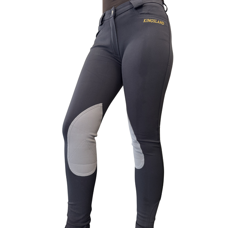 Kingsland Kelly Ladies Fitted Breeches - Navy-1