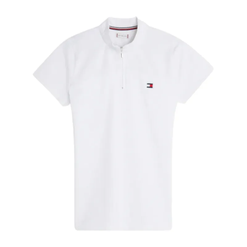 Tommy Hilfiger Fresh Air Performance Short Sleeve Show Shirt - Optic White