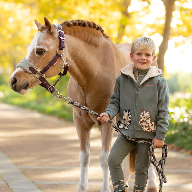 LeMieux Mini Charlie Pony Hoodie - Rosemary-5