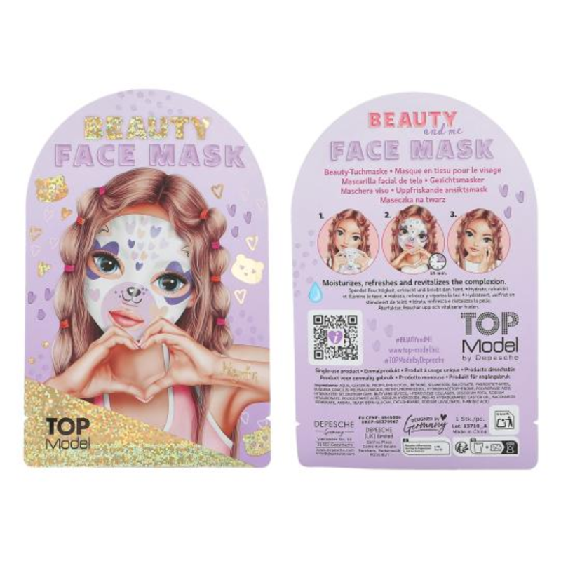 TOPModel Beauty Face Mask BEAUTY and ME - Assorted-2