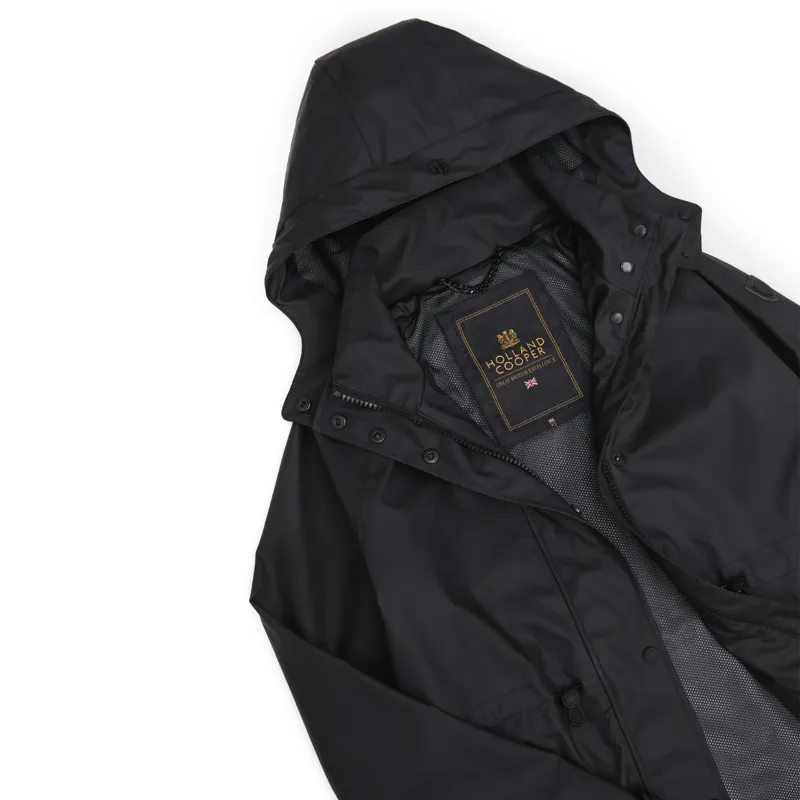 Holland Cooper Chartwell Rain Parka - Black-12