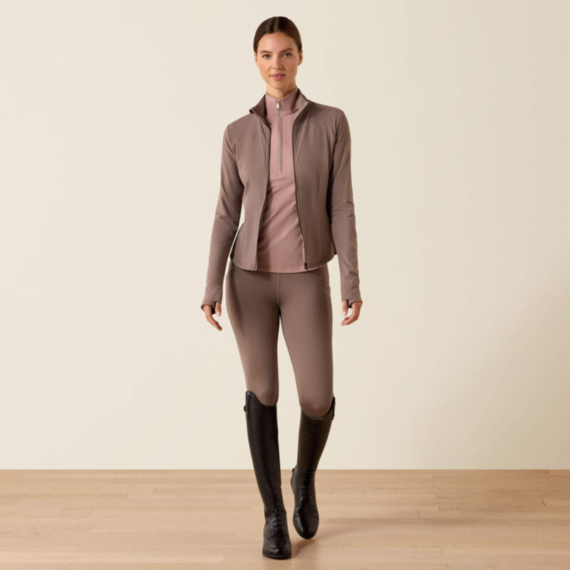 Ariat Women's SolVeil Full Zip - Iron-4