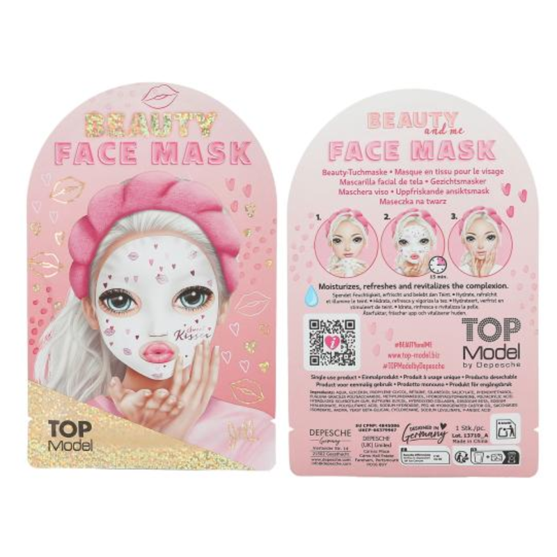 TOPModel Beauty Face Mask BEAUTY and ME - Assorted-1