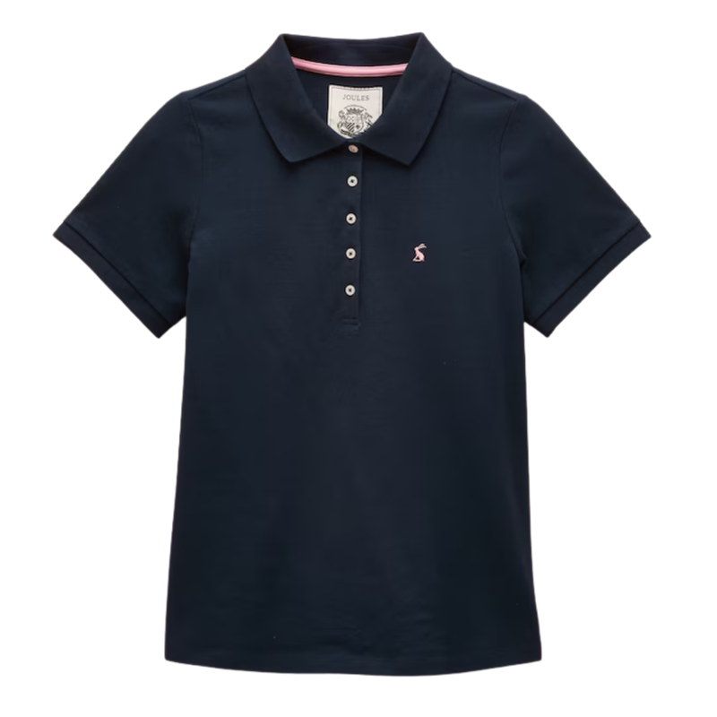 Joules Ladies Woody Polo Shirt - Navy