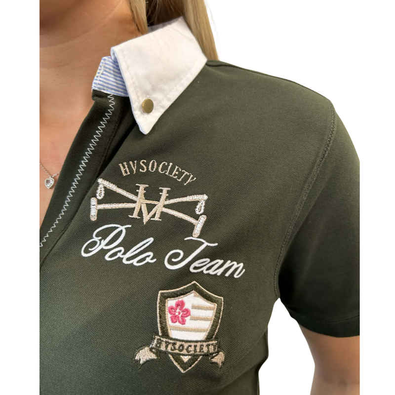 HV Polo Maiden Polo Shirt - Pine-1