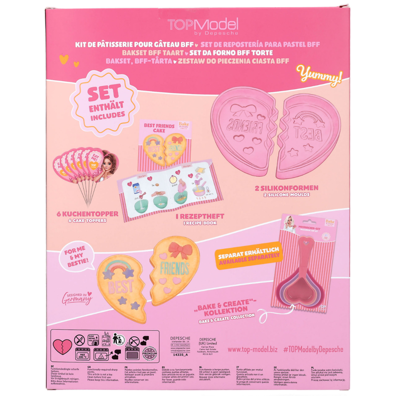 TOPModel Bake and Create BFF Cake Baking Set-3