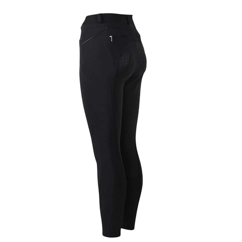 Montar Nancy Soft Tech Full Seat Silicone Breeches - Black
