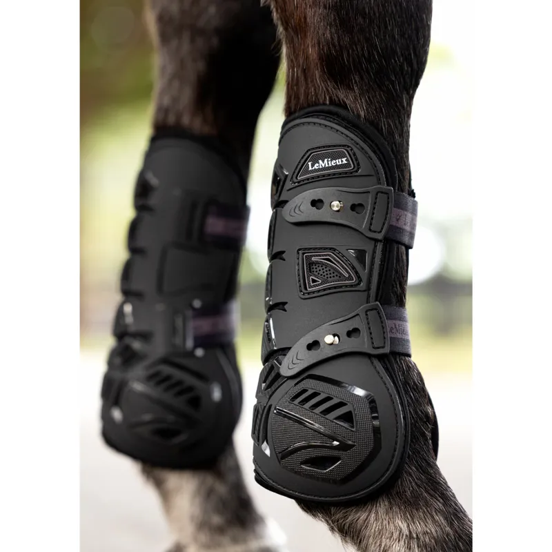 LeMieux Motion Cool Tendon Boot - Black-6