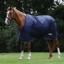 Saxon Defiant 600D Standard Neck Medium Turnout Rug - Navy/White