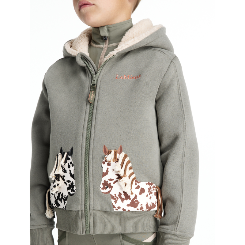 LeMieux Mini Charlie Pony Hoodie - Rosemary-3